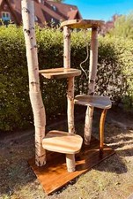 Kratzbaum aus Naturholz -