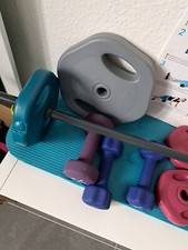 Langhantel Set Von Tiguar ,  Mit Fitness DVD Und Buch 