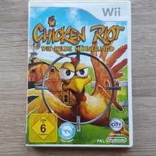 Chicken Riot-Die Wilde Hühnerjagd in OVP mit Anleitung Nintendo Wii Spiel