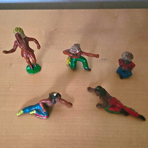 Ddr indianer wild west figuren - ddr,