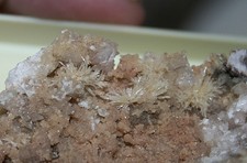 Hemimorphit calcit xx - hemimorphit,