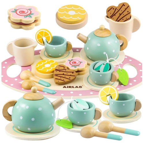 Kinder holz teeservice - kinder,