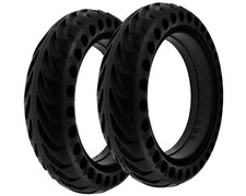 2x E-Scooter Vollgummi Reifen