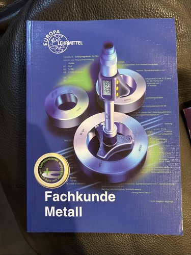 Fachkunde metall europa - fachkunde,