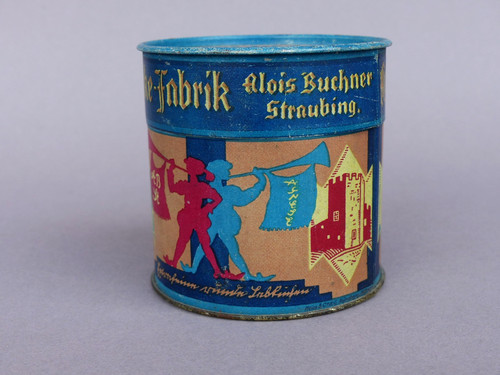 Antike blechdose alois - blechdose,