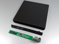 SATA Leergehäuse für CD/DVD Laufwerke SLIM 12,7mm #a915