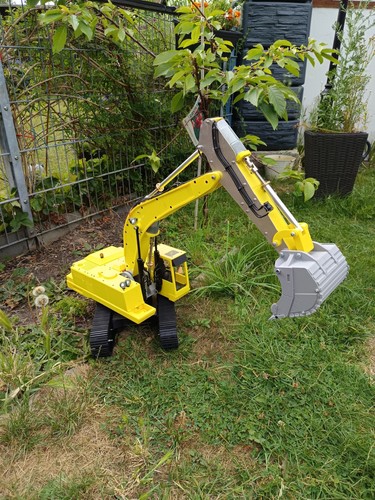 Bagger mit metallkette - 1/14,