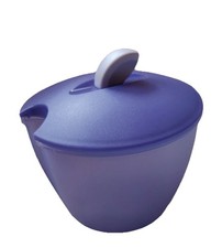 Tupperware Moments Zuckerdose, 350 ml, Blauviolett mit Deckel Tupper