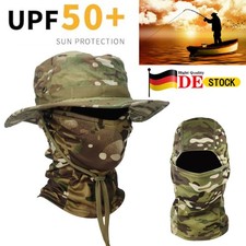 Faltbar Sonnenhut Herren UV Schutz SafariHut Sommer Outdoor Fischerhut Wanderhut