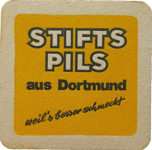 Alter bierdeckel dortmunder - bierdeckel,