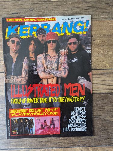 Kerrang 209 circus power - circus, of