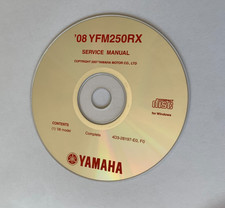Yamaha YFM 250 RX Raptor Quad CD Service Manual Werkstatthandbuch