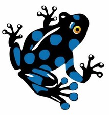 Aufkleber Sticker Frosch