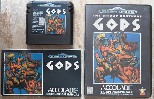 Sega mega drive gods - mega,