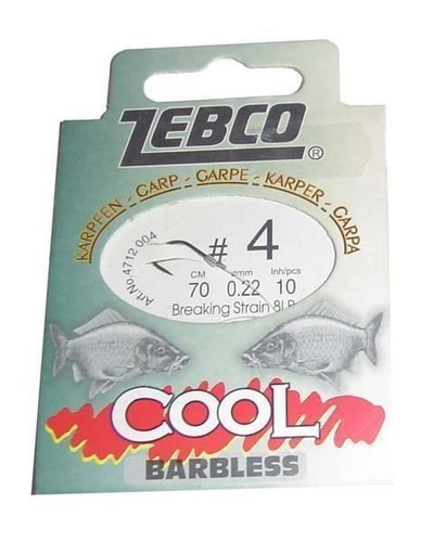 Zebco cool barbless n - cool,