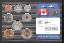 Kanada KMS 1 Cent - 2 Dollars