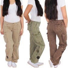 Damen Boyfriend Baggy Cargo