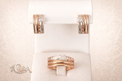 Mode schmuckset mit - schmuckset, zirconia