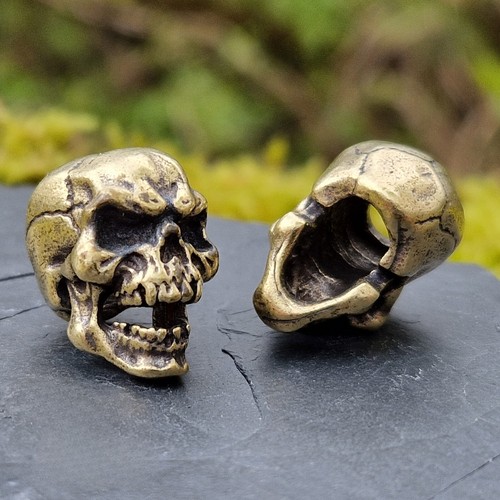 Messing skull groß - x,