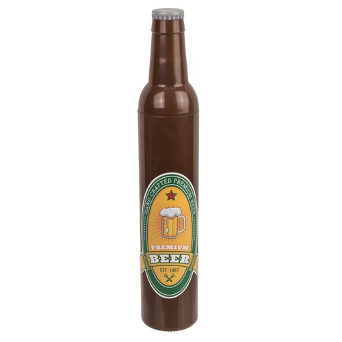 Bierflasche regenschirm mit - bierflasche,
