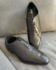 Floris van Bommel Herren Schnürschuhe in Schwarz Gr. 12 ( 47 ) Neu