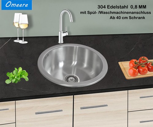 Spülbecken edelstahl 304 - spülbecken,