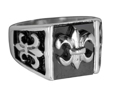 Edelstahl ring - edelstahl, ⚜️