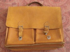 Alte Schultasche Leder