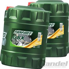 2x 20L FANFARO GSX 15W40