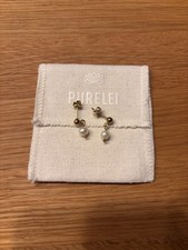 PURELEI Perlen Ohrringe gold