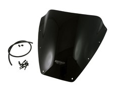 Scheibe MRA-Verkleidungsscheibe für Aprilia RSV Mille -00, schwarz, Originalform