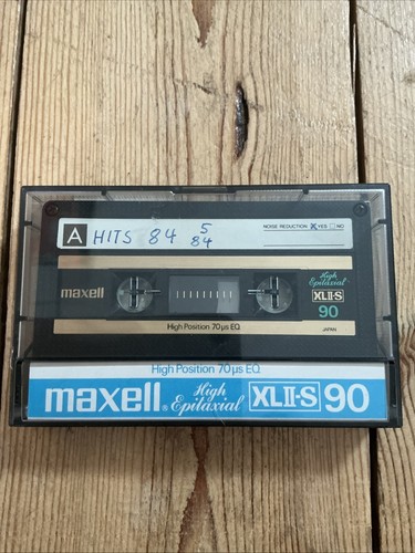 Maxell audio cassette s - maxell, ii-s