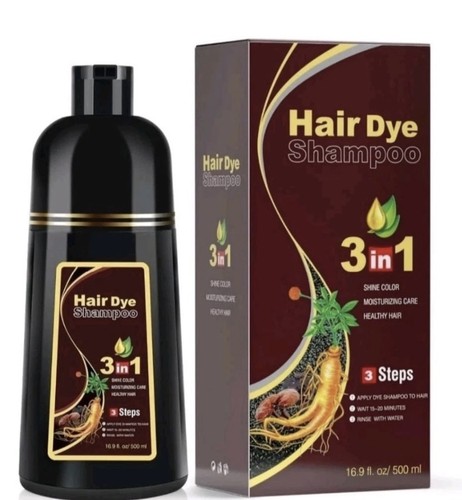 Dunkelbraun haarfärbeshampoo - dunkelbraun,