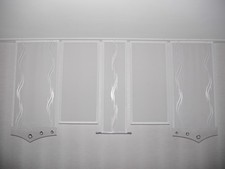 Moderne Gardinen-Set 5 Teile, Schiebegardinen,Flächenvorhang