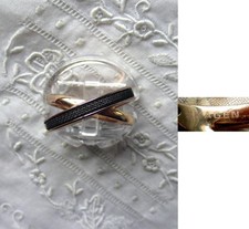 GOLDENER RING - ROSÉGOLD - SKAGEN - EDELSTAHL - 17,2 mm