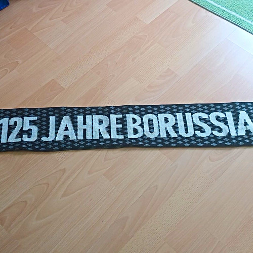 Fanschal 125 jahre - jahre, borussia