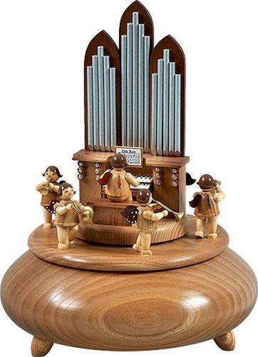Spieldose orgel mit - spieldose, engel