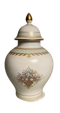 Porzellanvase, Deckelvase, Urnenvase, Kaiser Musette, Design: K. Nossek