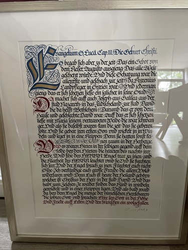 Psalm signiert evangelium - psalm,
