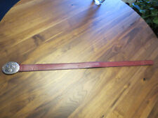 La Martina  Ledergürtel  Gürtel  Damen  braun 104cm lang  Original  sehr schön