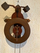 Holzräderuhr, Waagbalkenuhr, Einzeigeruhr, Sammler, Dachbodenfund, Hobby