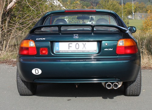Fox sportauspuff honda - sportauspuff,