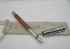 Graf von Faber Castell Füller Pernambuk Classic OB - 750 Weißgold 18kt