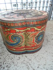 29546 alte Blechdose HARIBO 15x12cm vint tin