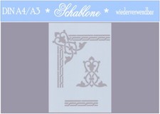 Schablone-Vintage-Shabby-A4-A3