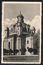 Ansichtskarte Freystadt /Opf., Wallfahrtskirche im Sonnenschein 