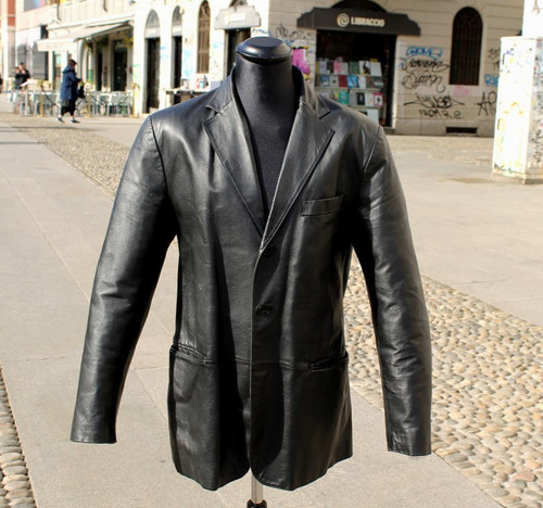 Vintage lederjacke blazer - vintage,