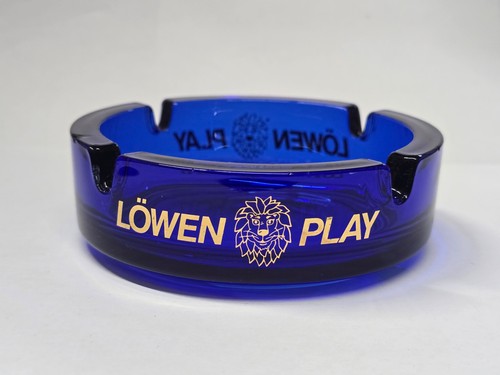 Löwen play aschenbecher blau - aschenbecher,