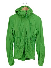 ADIDAS Herren Sweatjacke Gr. 48/M Grün Sportlich Kapuze Reißverschluss