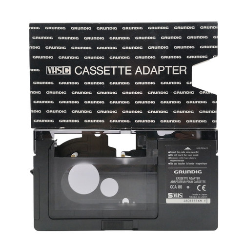 Grundig vhs cassette adaptor - grundig,